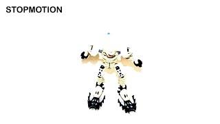 Building LEGO Bionicle Toa Metru Nuju Set 8606 Stopmotion