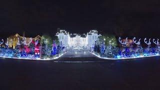 Viral Dallas mansion faces mixed reactions over Christmas display