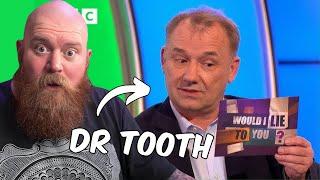 I Can't Believe This! Reacting to Bob Mortimer Does His Own Dentistry - Would I Lie To You