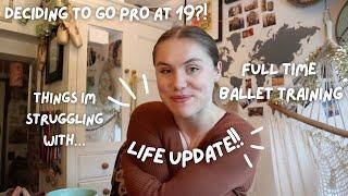 LIFE UPDATE! I quit my job for ballet... recovery, relationships, travel plans & how im doing