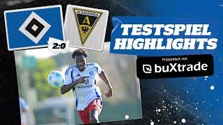 HIGHLIGHTS: HSV VS. ALEMANNIA AACHEN | Testspiel-Highlights präsentiert von Buxtrade