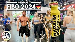 FIBO 2024: Walking Tour of the World's Biggest Fitness Expo in Köln Germany! 4K HDR