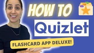 How to use Quizlet (review and tutorial of the flashcard app Quizlet)