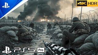 (PS5 PRO) WWII - OPERATION OVERLOAD 1944 | IMMERSIVE Realistic ULTRA Graphics Gameplay [4K 60FPSHDR]