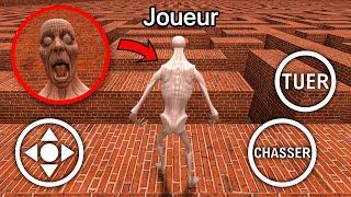 JE DEVIENS CET HOMME ÉTRANGE Pour CHASSER mes AMIS !! COINCÉ Dans un LABYRINTHE avec SCP 096 !