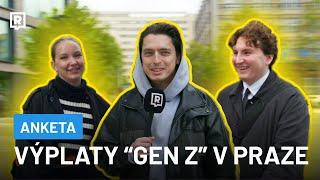 Kolik vydělává "GEN Z" a co by udělala se 100.000Kč? | VÝPLATY PRAHA 