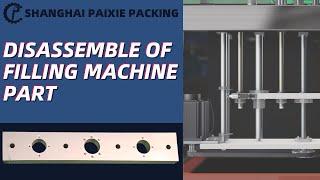 After-sales about disassemble the lifting plate of the filling machine - Shanghai Paixie