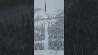 Scary gondola ride  #shorts #mountains #adventure #nature #parkcity #winter #explore #youtube