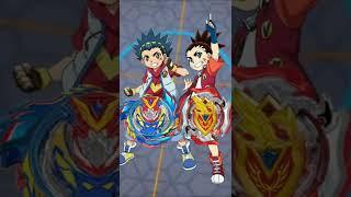 Who is Stronger ? Valt vs Aiger Beyblade Burst#shorts