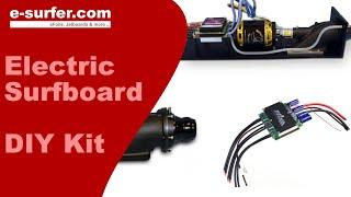 DIY electric surfboard kit