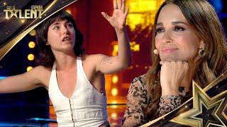 Presents her own POEM to give visibility to POETRY | Auditions 7 | Spain's Got Talent 2024