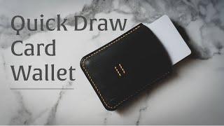 Handmade Quick Draw Card Wallet | Free Plans