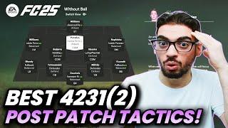 *POST PATCH* BEST META 4231(2) FORMATION AND CUSTOM TACTICS | FC 25 ULTIMATE TEAM