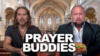 Russell Brand and Alex Jones express their authentic Christian piety