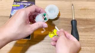 How to activate the Nite Ize GlowStreak LED Rubber Ball