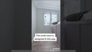 Clever Storage Hack For Small Bedrooms TikTok: designhouse.olivia