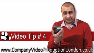 Recording video sound by Video Production Company London