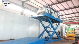 Hydraulic Scissor Car Lift from LG LIFT