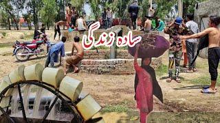 Pakistan Culture Beautiful Village Life | Beautiful Old Village Punjab | Javed Bhai