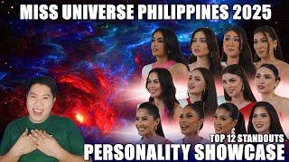 PERSONALITY SHOWCASE Standouts (Top 12) | Miss Universe Philippines 2025