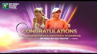 Alla Kudryavtseva & Anastasia Rodionova Qualify For 2014 WTA Finals