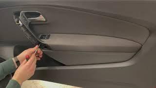 VW Polo MK5 Front Door Card Removal How To DIY 2009-2014