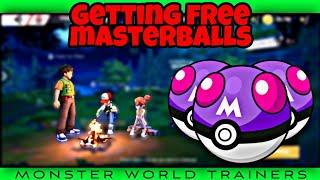 GETTING FREE MASTER BALLS in Monster World Trainers gameplay in Hindi EP-180 #pokeverse