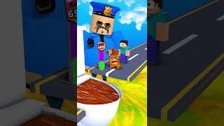 Barry Toilet Pass Challenge! Help Herobrine Pass VS Sadako and Gegagedi