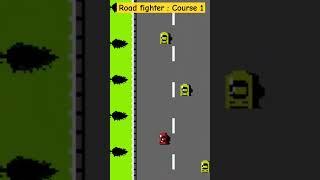 road fighter (NES) Course 1 #roadfighter #nes #mario #nesgames #ytshort #shorts #short #videoshort