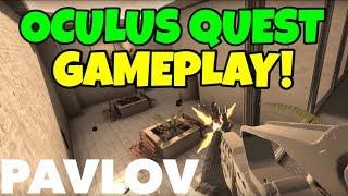 PAVLOV VR OFFICIALLY ON OCULUS QUEST ..... Unofficially! First Look Gameplay