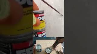 | How to bind concrete and steel bar using pioneer epoxy|