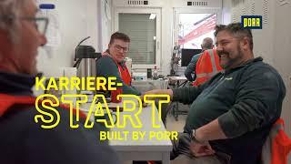 Karrierestart built by PORR – Ausbildung zum Spezialtiefbauer*in