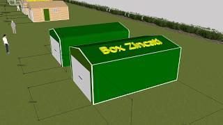 Box Lamiera, Garage, Carport in lamiera zincata, piccoli capannoni
