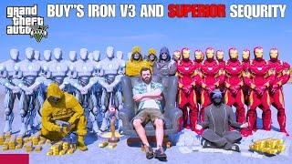 BUY'S IRON MAN V3 AND SUPERIOR SEQURIRY ! GTA5 CINEMATIC GAMEPLAY ⁨@Tecnogamerz
