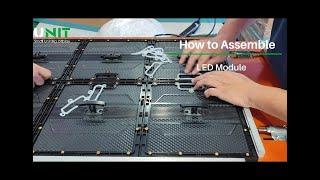 ME1000 Series LED Screen Rental: How to Assemble?