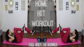 Full Body At Home HIIT Workout | Fat Burner Workout