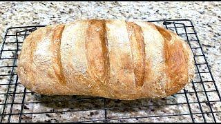 Easiest no kneading bread just mix, wait and bake by Magdi