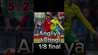 Angliya kubogi 1/8 final. Super match #liverpool #liverpool vs norwich highlights