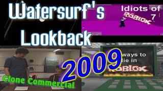 Watersurf's Lookback – 2009