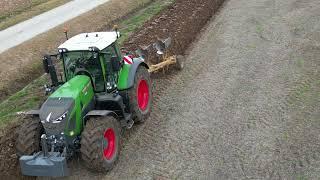 Fendt 930 Vario (2024) in aratura con trivomere