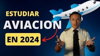 ¿CONVIENE estudiar AVIACION en 2024? Manual de principiantes de 0 a PILOTO COMERCIAL ‍️