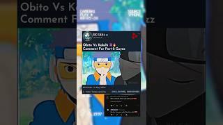 Obito Vs Kakashi  || #viralshort