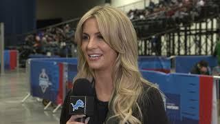 NFL Combine 1 on 1: NFL Live's Laura Rutledge