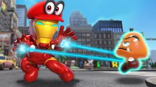 Playing as IRONMAN in Super Mario! (Mario Odyssey Mods!)