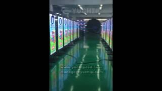 Indoor Poster LED Display Ultra Thin Digital Poster Advertising Screens