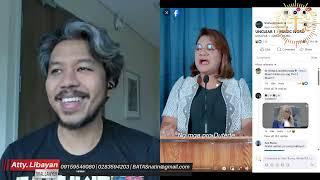 PART 4 FORMER ASSOCIATE JUSTICE ASCUNA VS. ATTY. LIBAYAN ON DUTERTE TO THE ICC- LEGAL BA?