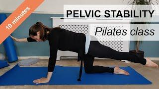 Pelvic stability Pilates class | Pilates Live