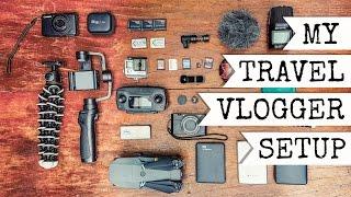 Travel vlogger camera equipment | The setup that I use | 2017 TravelGretl full HD