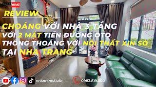 Bán Nhà Nha Trang Vĩnh Ngọc với 2 Mặt Tiền đường thông thoáng tâm huyết từ gia chủ | Khánh Nhà Đất