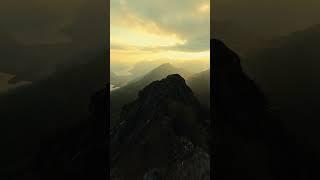 Mountain surfing at Monte Grona above Lake Como